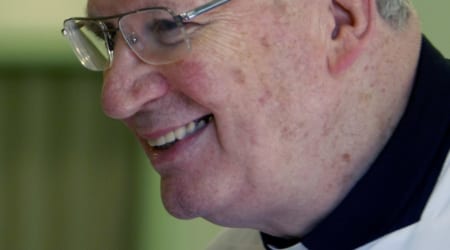 Memphis Priest Father James Pugh passed away at Ave Marian Home in Bartlett on August 9, 2019 (Photo by © Karen Pulfer Focht)