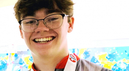 Thomas Martin of St. Benedict 4th in state