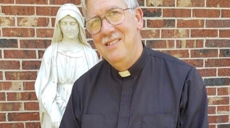 Fr Cortese_wMarystatue