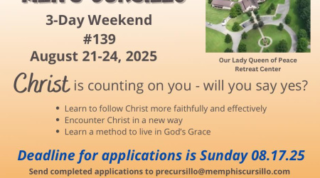 Men's Cursillo Aug 2025